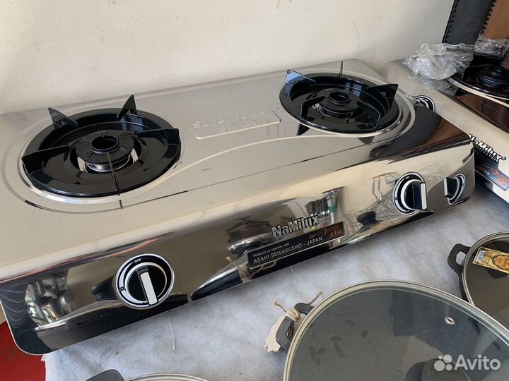 Большая Газовая 8,4кВт плита NaMilux Япония