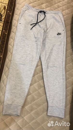 Костюм nike tech fleece серый