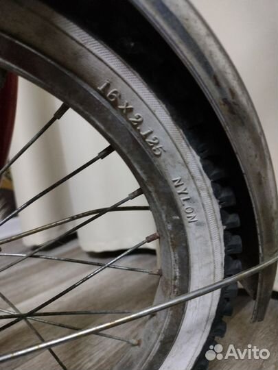 Детский велосипед бу 16