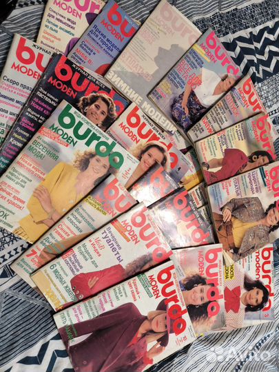 Журналы Burda Moden раритетные