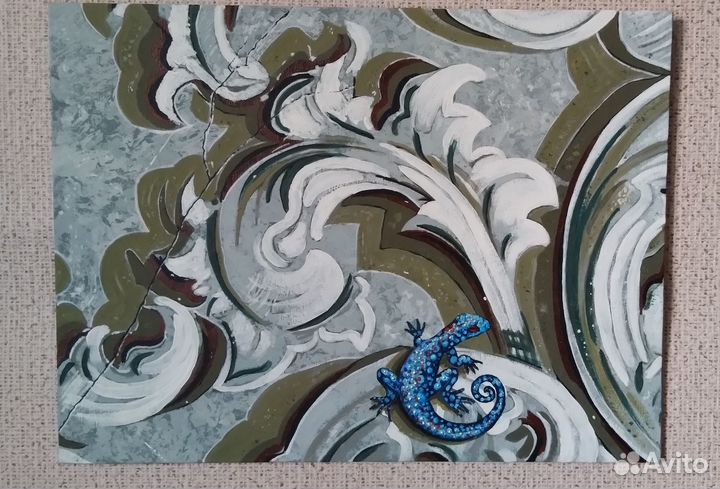 Картина акрилом 