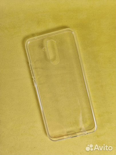 Чехол силиконовый-прозрачный (Huawei Mate 20 Lite)