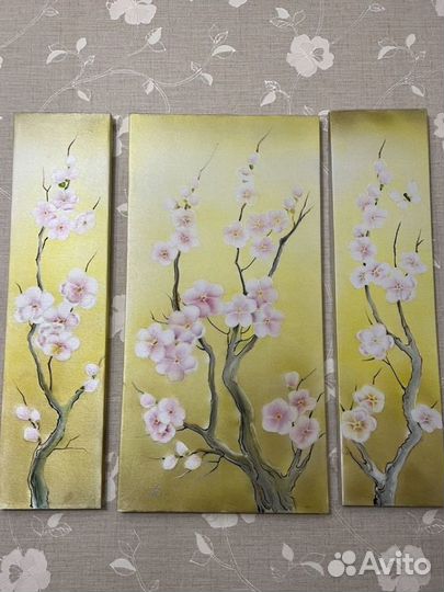 Картина на шелке