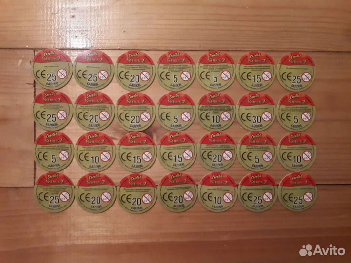 Фишки/биты/кепсы - редкие