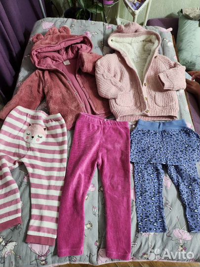Пакет вещей для девочки 80-86