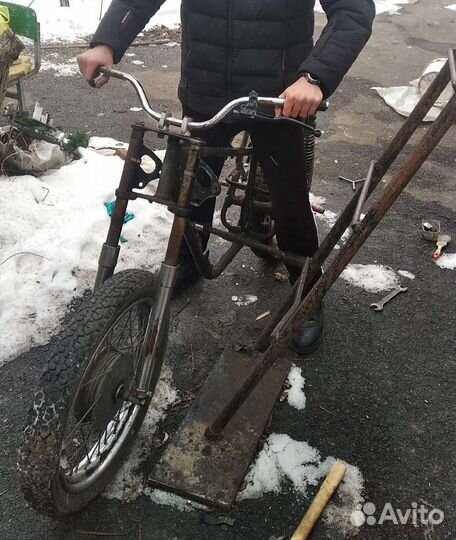 Мотоцикл Минск 125 (разобранный)