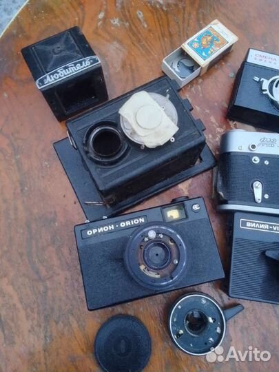Запчасти для фотоаппарат ов СССР