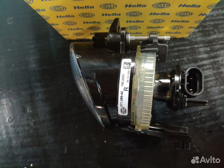 Фара п/тум. R VW tiguan/caddy III/EOS/golf plus