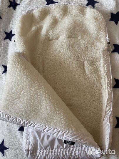 Зимний конверт в коляску