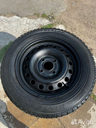 Комплект диски ниссан + шины данлоп 186/65 r15