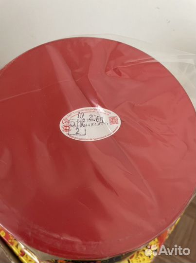 Ваза для фруктов Хохлома