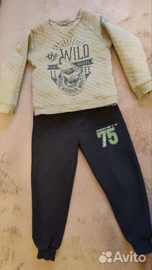 Комплект одежды на мальчика 104-110