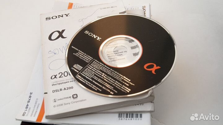 Sony A200 без объектива