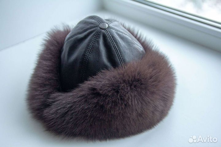 Шапка песец