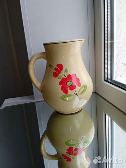 Графин - Штоф с рюмками. Винтаж