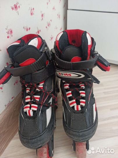 Роликовые коньки детские раздвижные 30 33