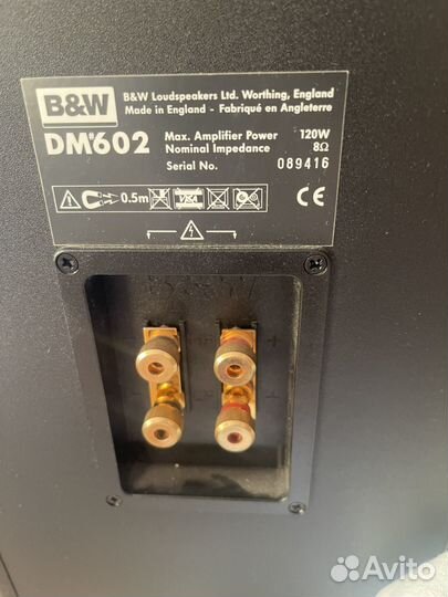 Акустические колонки B&W DM 602