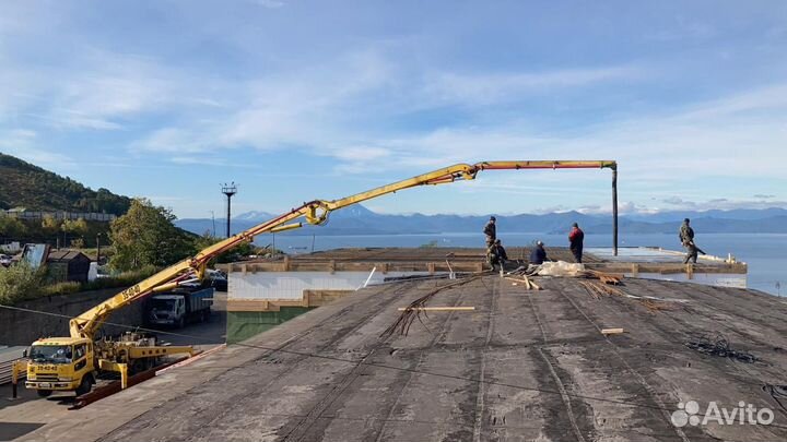 Услуги бетононасоса