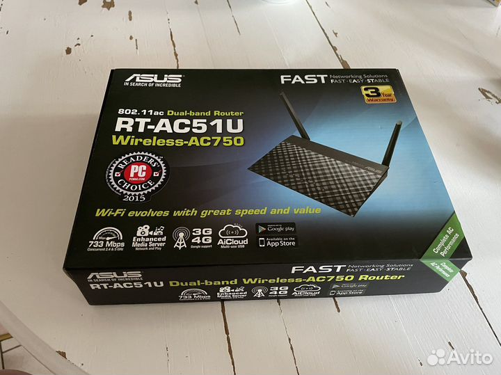 Wifi роутер Asus RT-AC51U