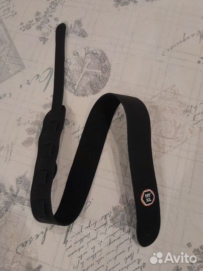 Гитарный ремень кожаный