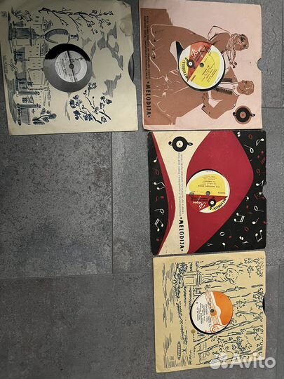 Виниловые пластинки СССР (цена за все)