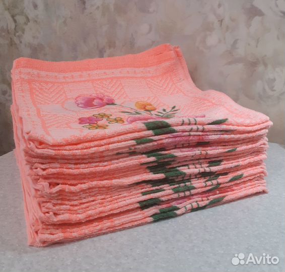 Махровые полотенца 33Х64