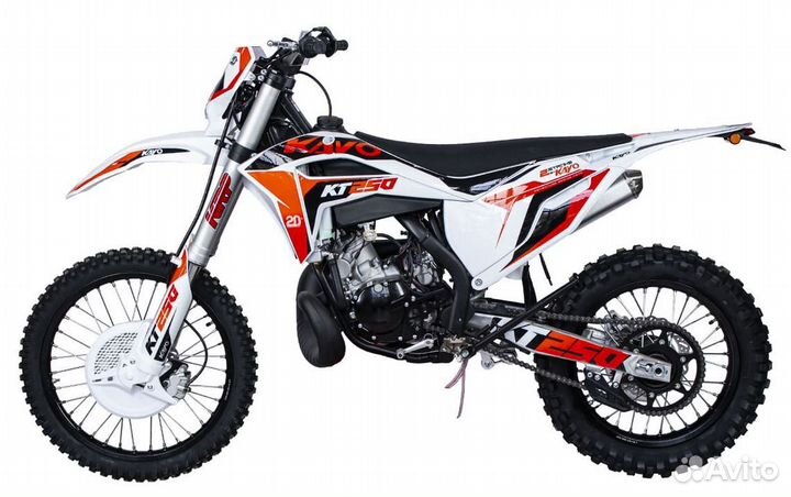 Мотоцикл Кросс/Эндуро kayo KT250-L (2T) 21/18 KRP