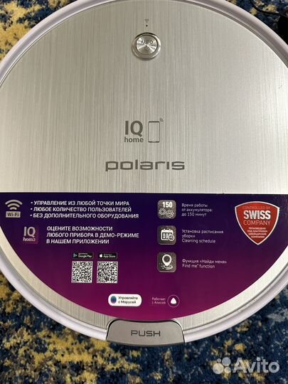 Робот пылесос polaris