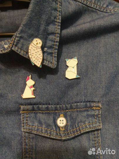 Джинсовая рубашка