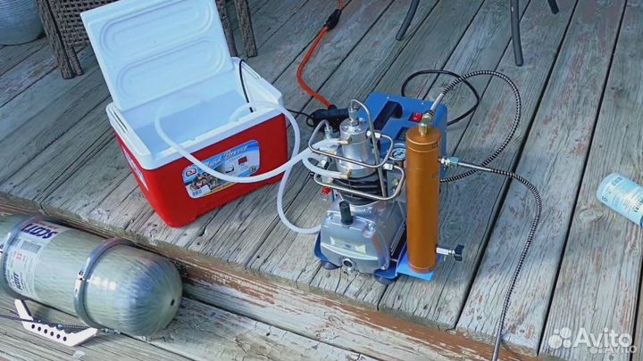 Компрессор для псп пневматических винтовок вд pcp