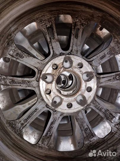 Литые диски r17 mercedes