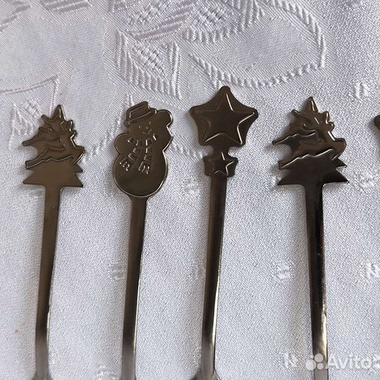 Кофейные новогодние ложечки