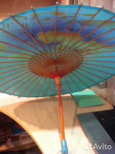 Японский зонтик ручная работа