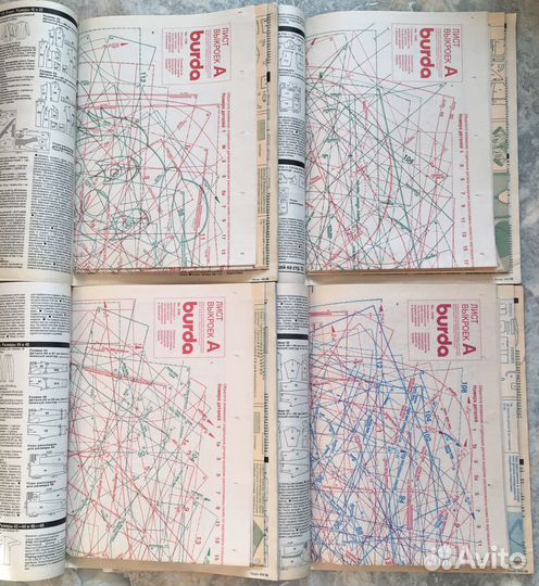 Журналы Burda Бурда 1990г