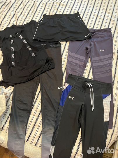 Спортивные вещи nike, NB, аsics женские