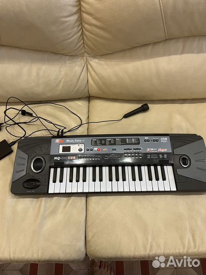 Синтезатор детский с микрофоном