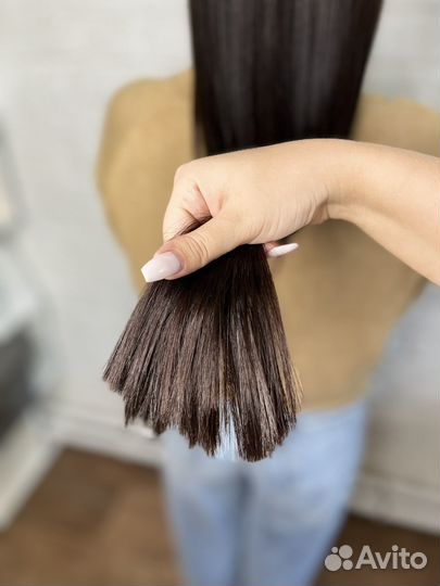 Кератиновое выпрямление волос