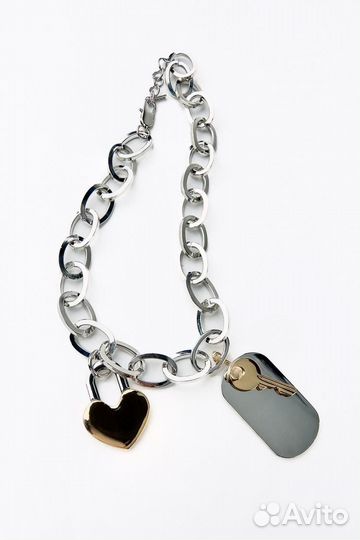 Колье С очаровательной цепочкой zara