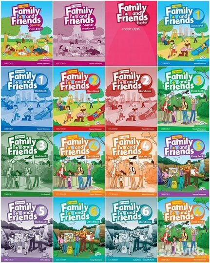 Family and Friends 2nd editiion: все уровни