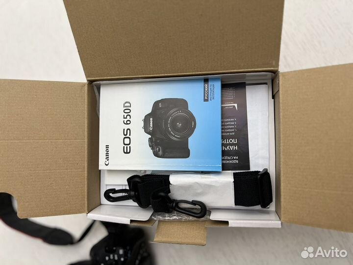 Зеркальный фотоаппарат canon 650d