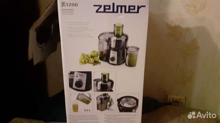 Соковыжималка zelmer je1200