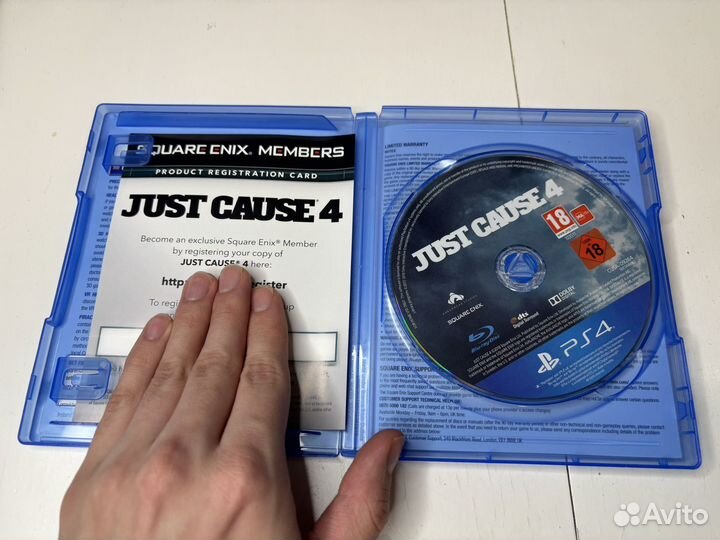 Just cause 4 ps4 диск