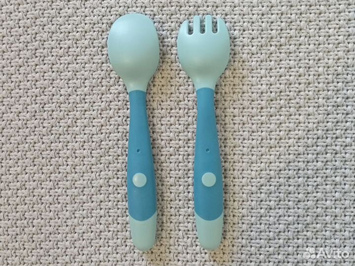 Новый набор ложка и вилка для прикорма