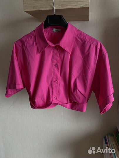 Рубашка фуксия 46 размера