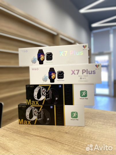 Смарт часы dt no 1 max и x7 plus