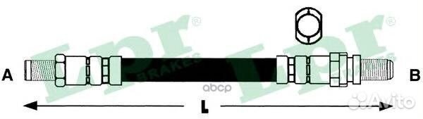 Шланг торм. AC1289/6T46771 LPR 6T46771 Lpr