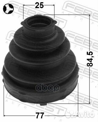 Пыльник шрус внутренний комплект 77X84.5X25 071