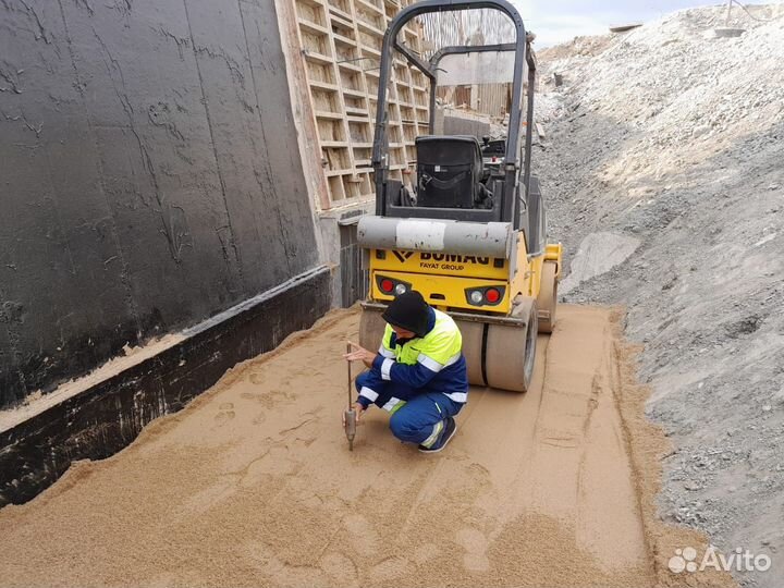 Каток дорожный аренда