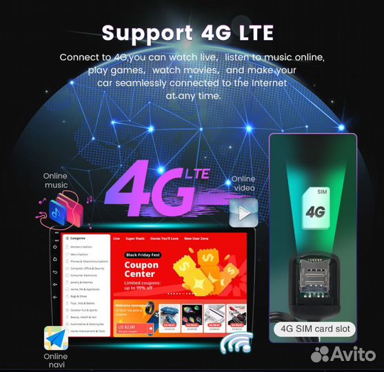 Магнитола Хендай i10 2007-2013 Андроид DSP 4g