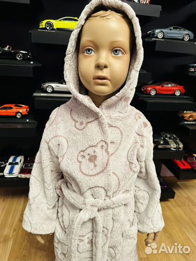 Халат детский для двойни